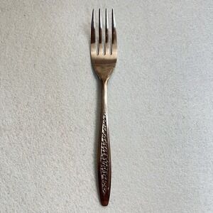 Customcraft Japan - Stainless Silverware / Flatware Floral Pattern On Handle